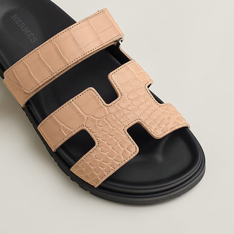 【さりげない上質感☆】HERMES Chypre バイカラー サンダル Chypre sandal | Hermès USA